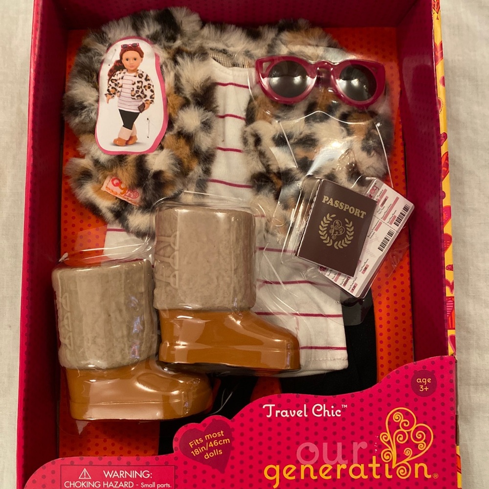 Our Generation Travel Chic Outfit NEW